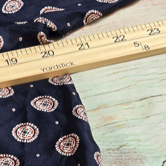 Banana Republic Silk Patterned Shirt Womens Small - Picture 7 of 8